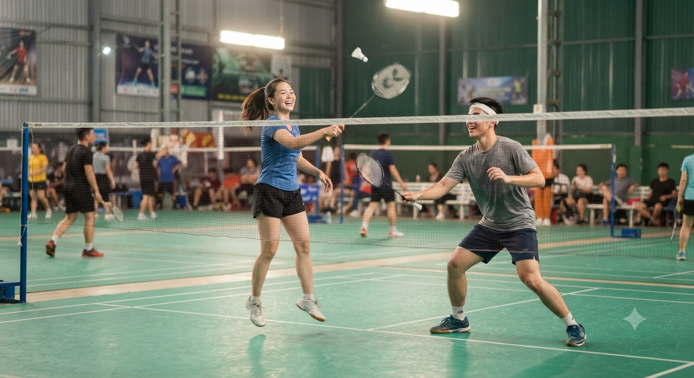 Bí Quyết "Săn" Khung Giờ Chơi Thoải Mái Tại Sân Cầu Lông Bình Tân