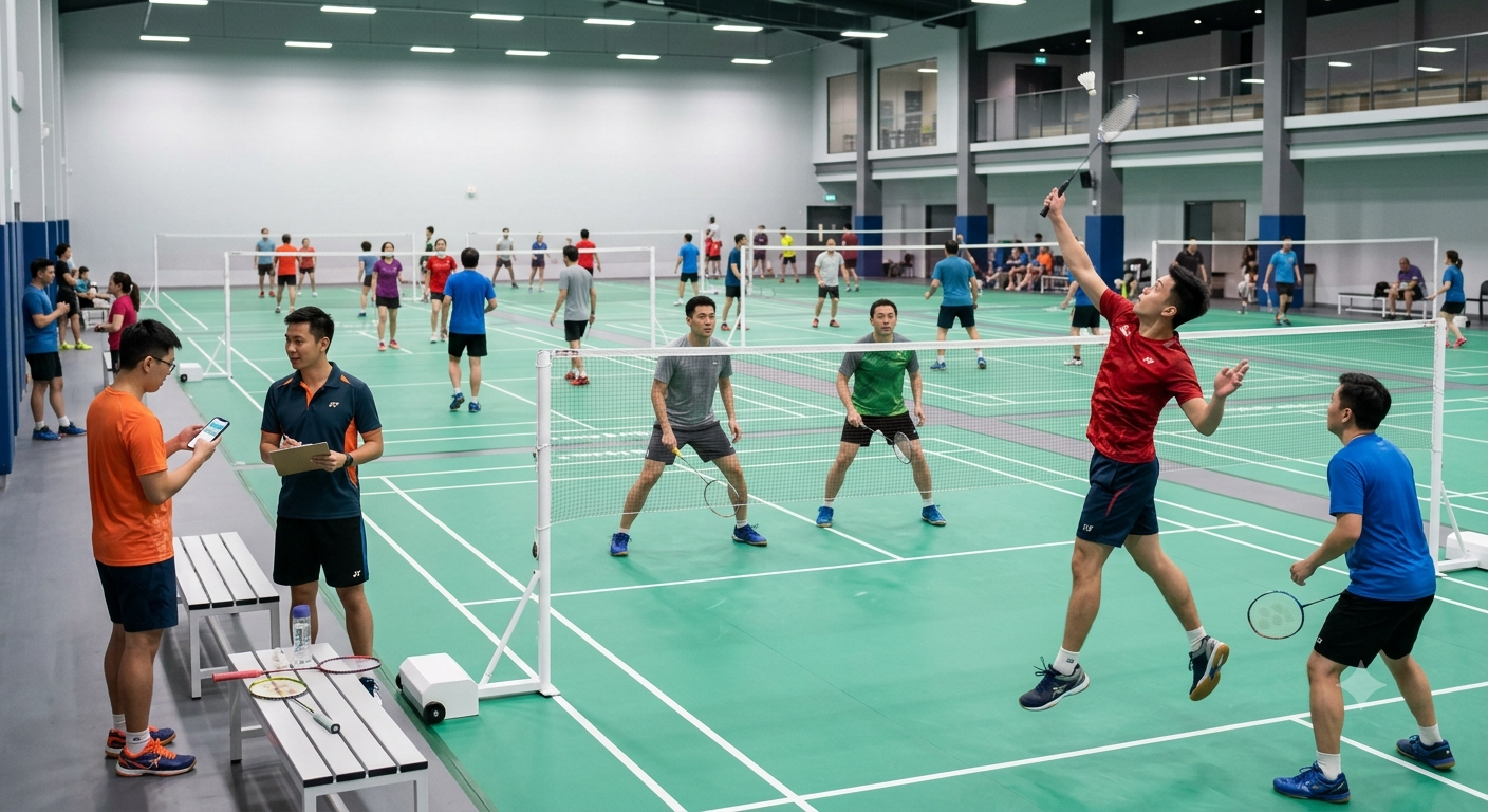 Thuê Sân Cầu Lông Dễ Dàng, Linh Hoạt